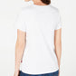 Levi's Women's The Perfect Cotton Batwing-Graphic T-Shirt White Size Extra Small
