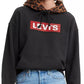Levi's Women's Limited Unbasic Cotton Graphic Sport Hoodie Black Size Large