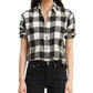 Levi's Women's utility Shirt White Size X-Small