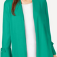 Alfani Women's Tie Sleeve Cardigan Red Size Small