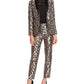 Vince Camuto Women's Leopard Jacquard Blazer Size 0 - Black Gray Size 0