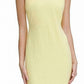 Tommy Hilfiger Women's Colorblocked Asymmetrical Dress Yellow Size 16