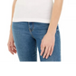 Planet Gold Juniors' Ribbed Knit Tank Top White Size 34X16