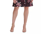 Tommy Hilfiger Women's Floral Jersey A Line Dress Purple Size 12