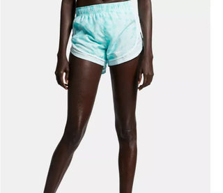 Nike Women's Tempo Tie Dyed Running Shorts Green Size X-Small