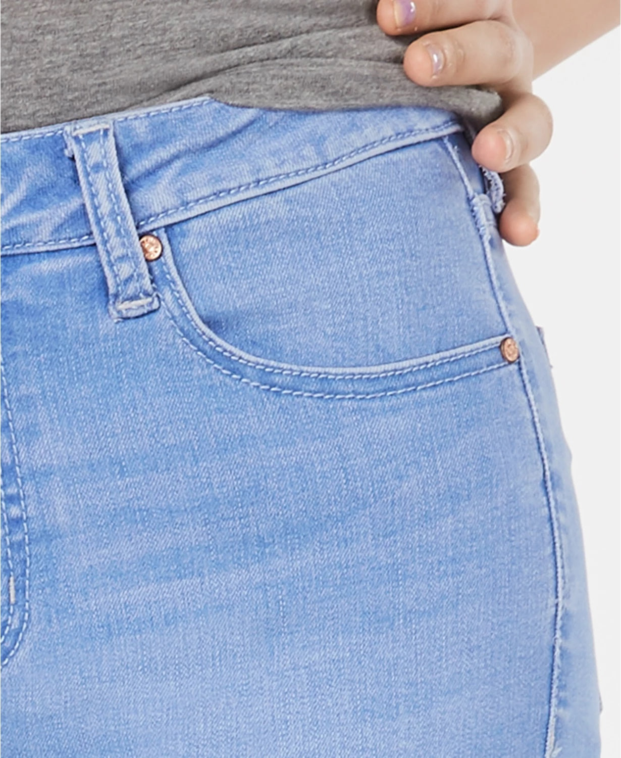 Celebrity Pink Junior's Skinny Ankle Jeans Blue Size 7