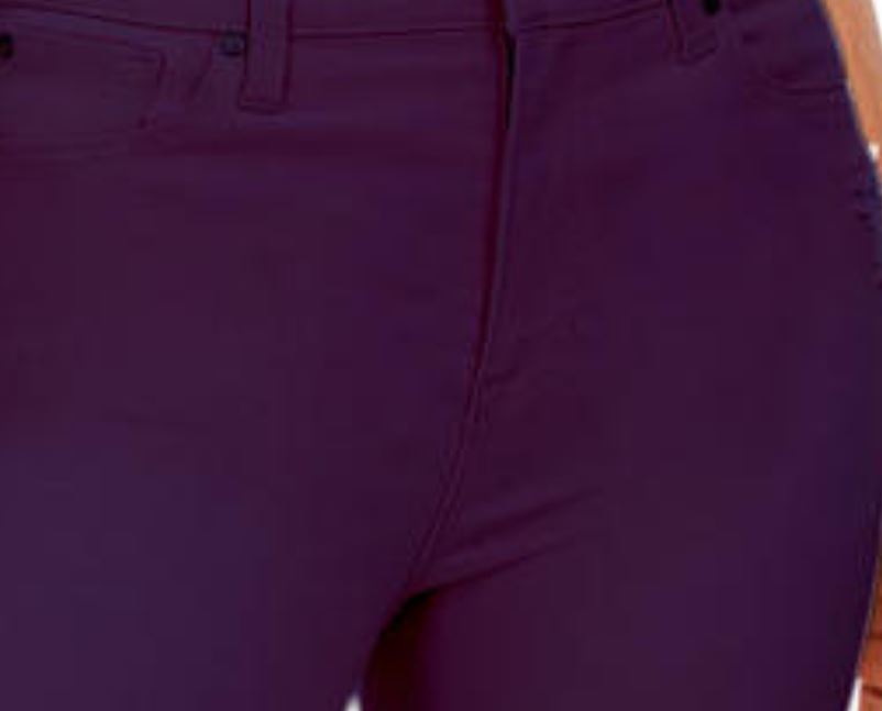 Celebrity Pink Women's High Rise Ankle Skinny Jean Purple Size 11