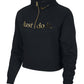 Nike Women's Plus Sportswear Shine Half Zip Pullover Charcoal Size X-Large
