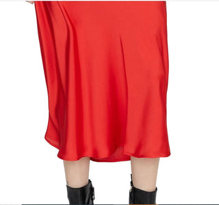 Sanctuary Women's Everyday Midi Skirt Red Size Medium