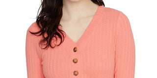 Sanctuary Women's Aiden Button-Up Top Pink Size Small