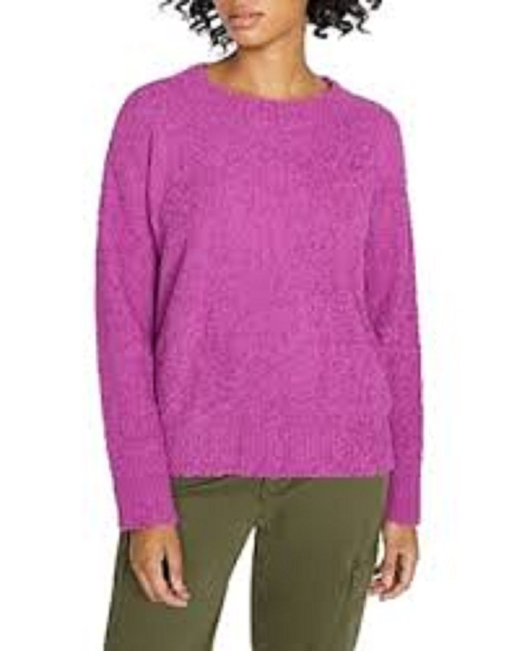 Sanctuary Women's Teddy Sweater Dark Purple Size Medium