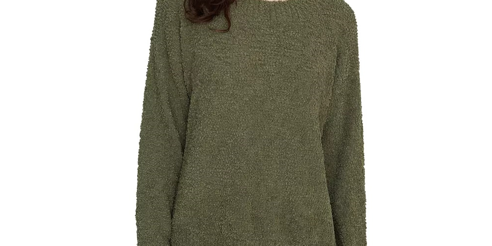 Sanctuary Women's Teddy Sweater Dark Purple Size Extra Small