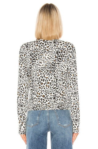 Sanctuary Women's Xoxo Animal Print Sweater Brown Size Extra Small