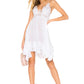 Free People Women's Intimately Fp Adella Frilled Chemise White Size Large