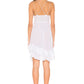 Free People Women's Intimately Fp Adella Frilled Chemise White Size Large