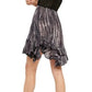Free People Women's Adella Tie Dye Slip Dress Black Size X-Small