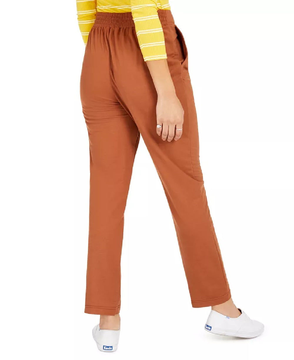 Indigo Rein Juniors' Pull-On Pants Orange Size Medium