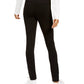 Hippie Rose Junior's Snap-Hem Pull On Ponte Pants Black Size Small
