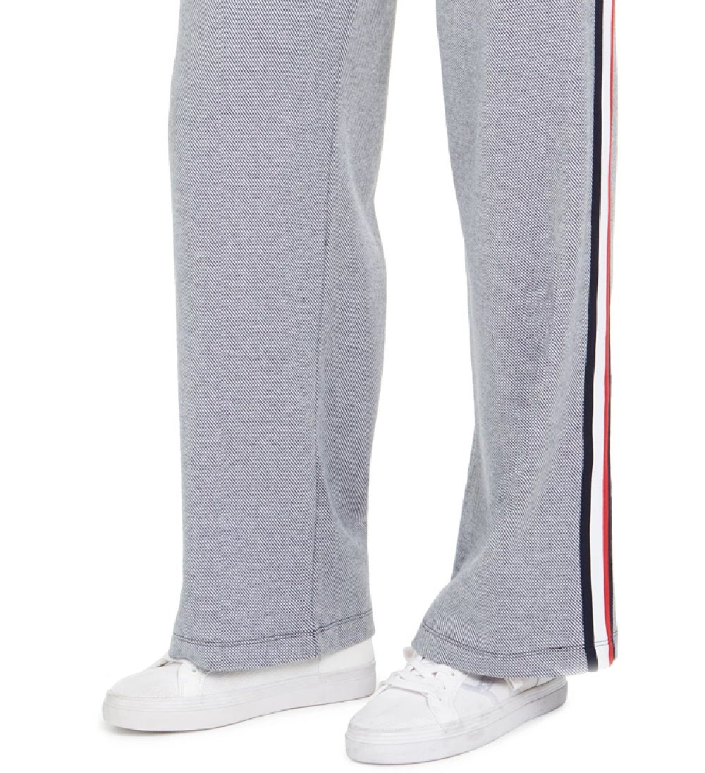 Tommy Hilfiger Women's Sport Side-Stripe Sweatpants Blue Size Extra Small