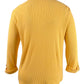 Tommy Hilfiger Women's Waffle-Knit Popover Top Brght Yellow Size Small