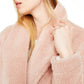 Calvin Klein Women's Fleece Flyaway Jacket Pink Size X-Large
