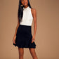 Free People Women's Short Ruffled Skirt Black Size Small
