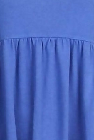 Free People Women's Knit Top Purple Small Oversized Babydoll - All Navy Size Small