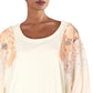 Free People Women's Feelin' It Patch Shirt Coral Orange Size Small