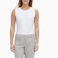 Calvin Klein Women's Slim-Leg Ankle Windowpane Pants Silver Size 12