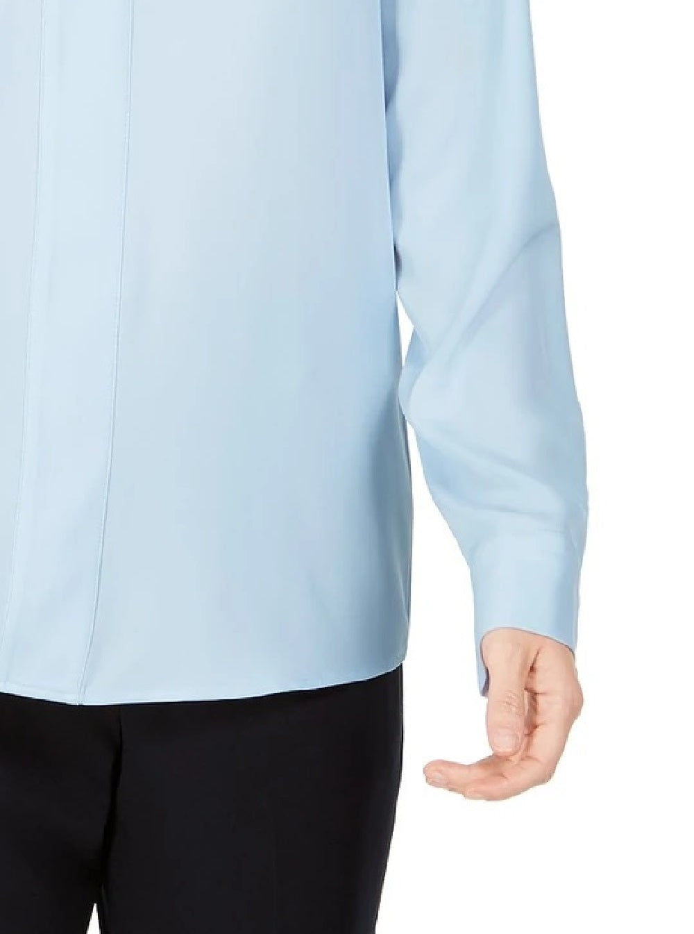 Calvin Klein Women's V Neck Top Blue Size Large