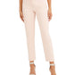 Calvin Klein Women's Petite Straight-Leg Dress Pants Pink Size 14 P
