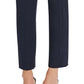 DKNY Women's Button-Trim Dress Pants Blue Size 12