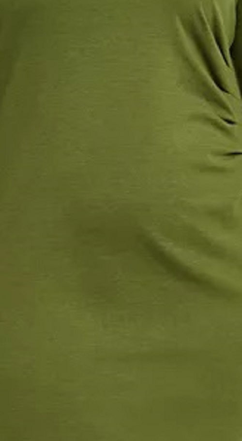 NY Collection Women's Plus Size Ruched Dress Green Size 2X