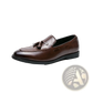 Tassel Loafers Polished Leather Slip on Shoes