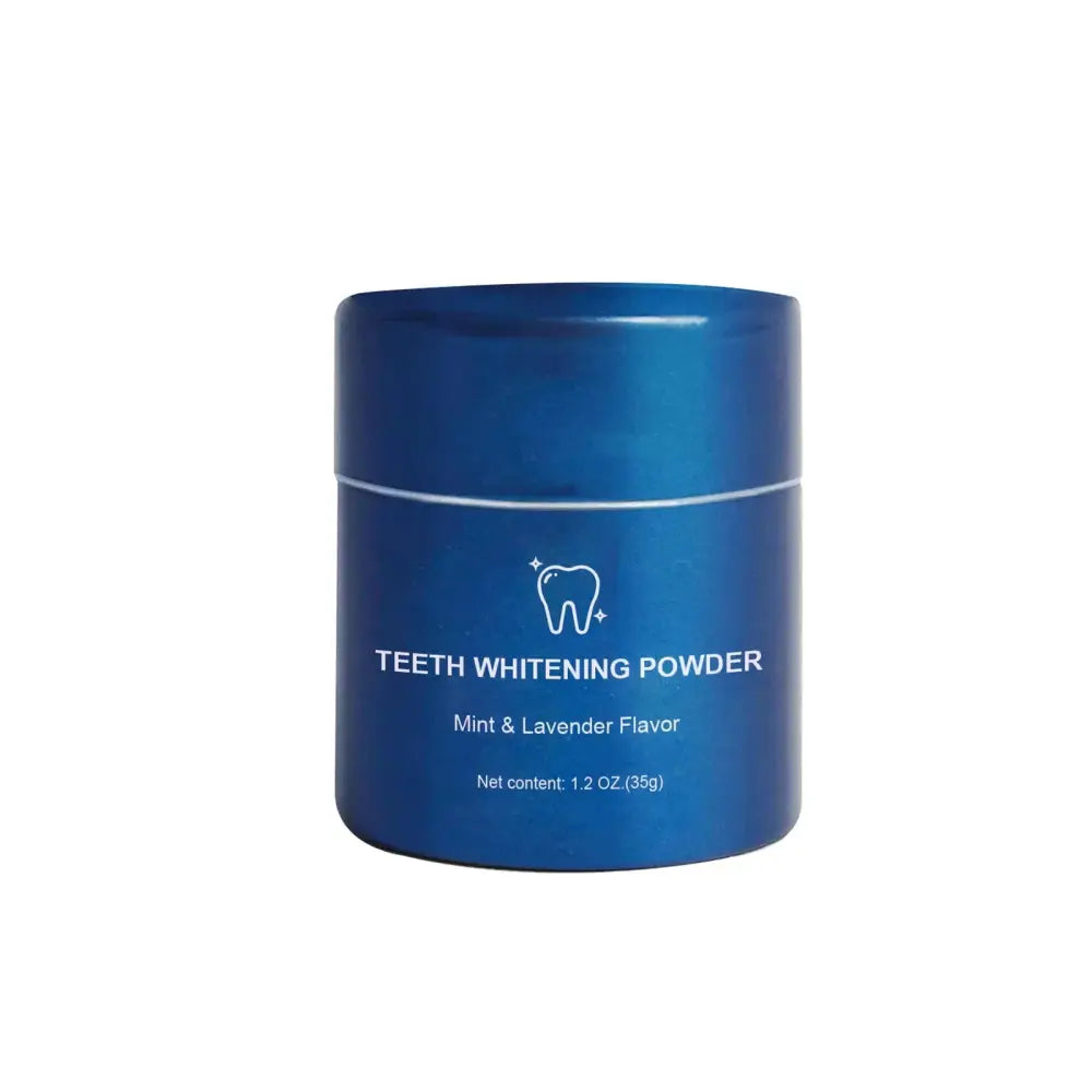 Mint and Lavender Teeth Whitening Powder for Stain Removal