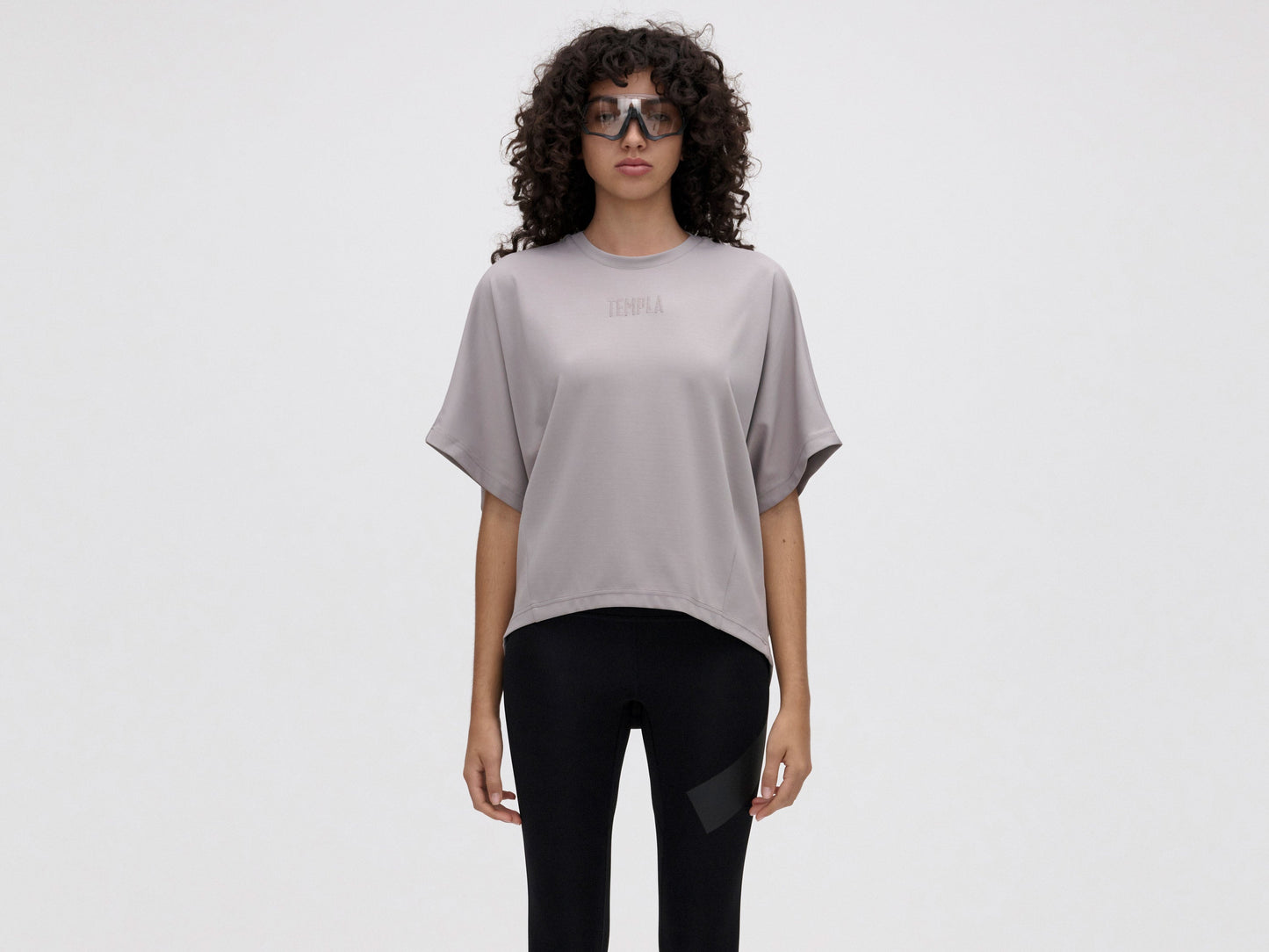 CROPPED TEE - SLATE