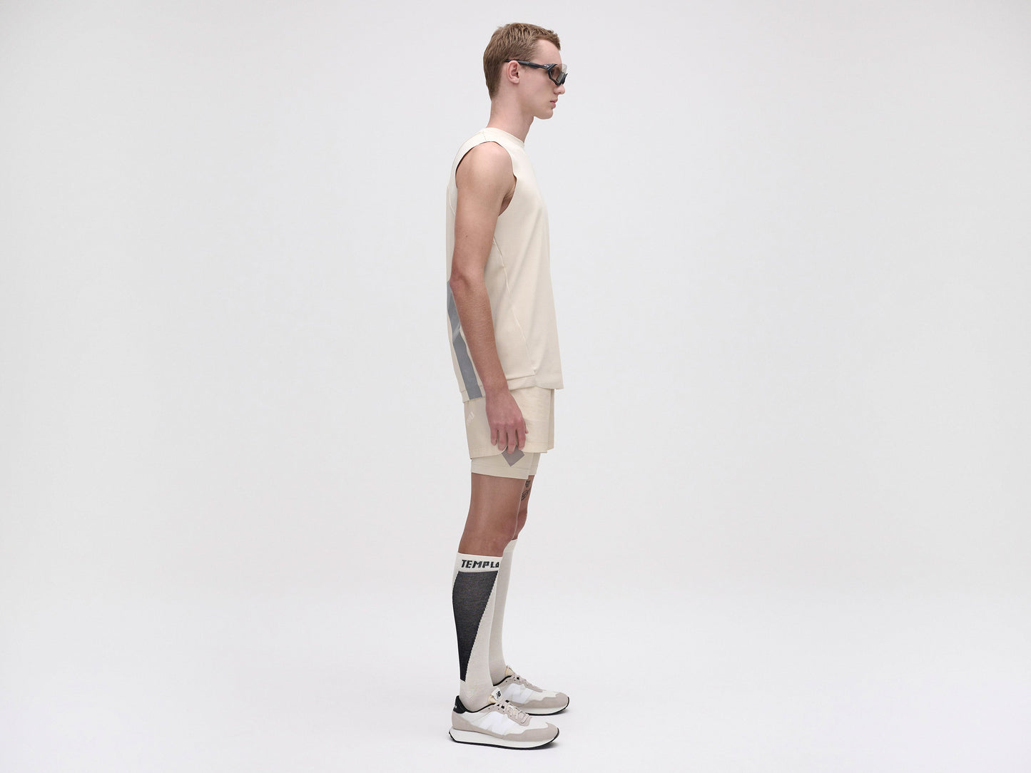 CROSS BACK TANK - FOG