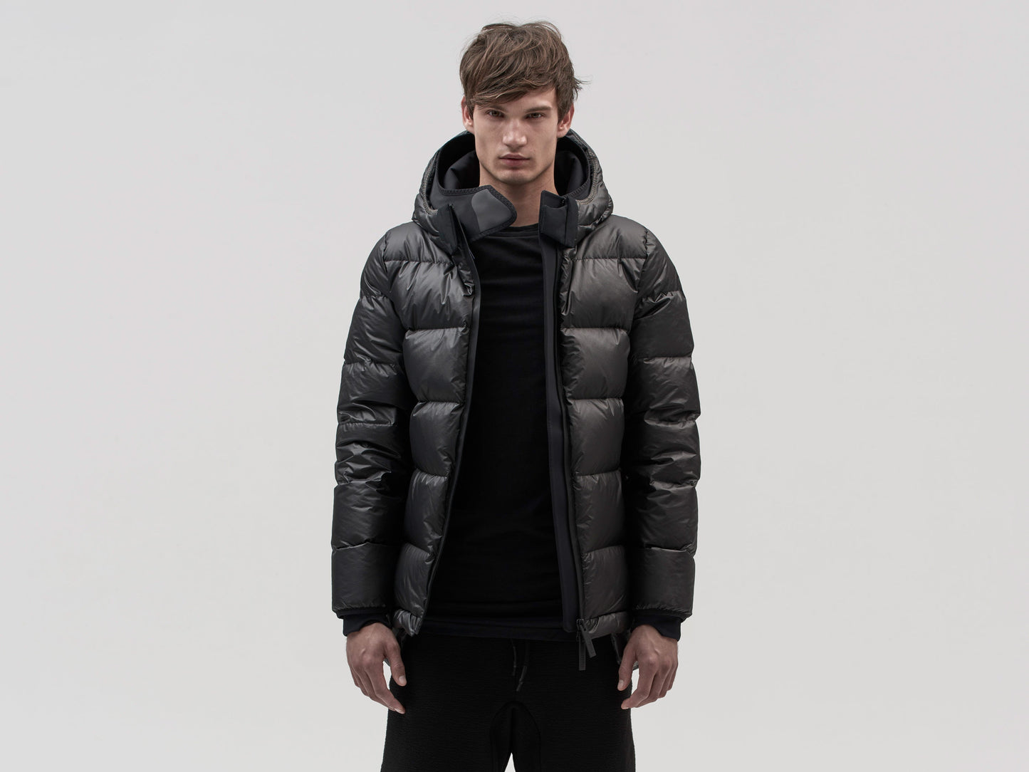 membra-puffer-jacket-black