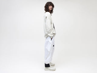 O.S Wadded Cargo Pant - White