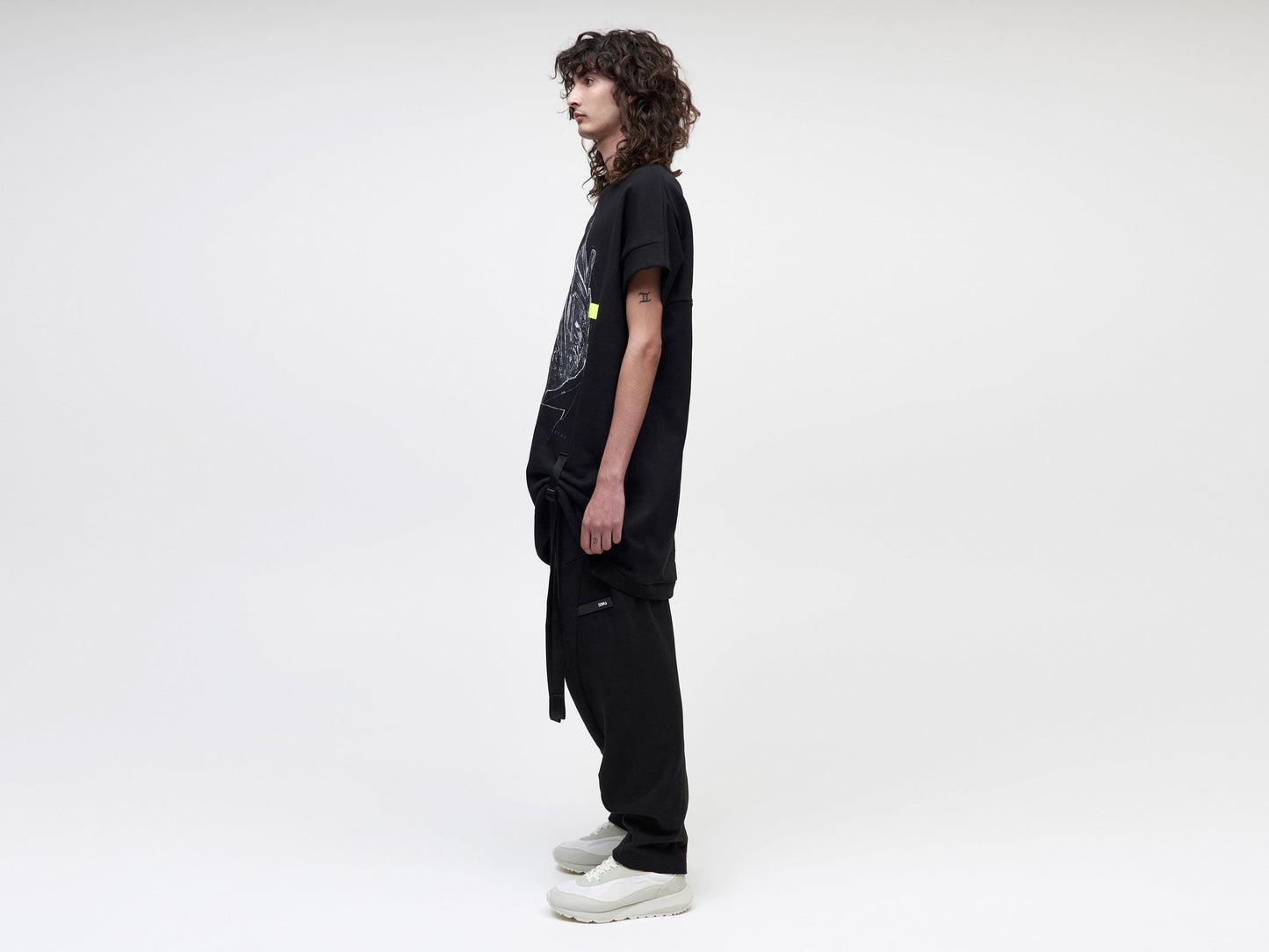 Palla Tee Ghost Crystal - Black