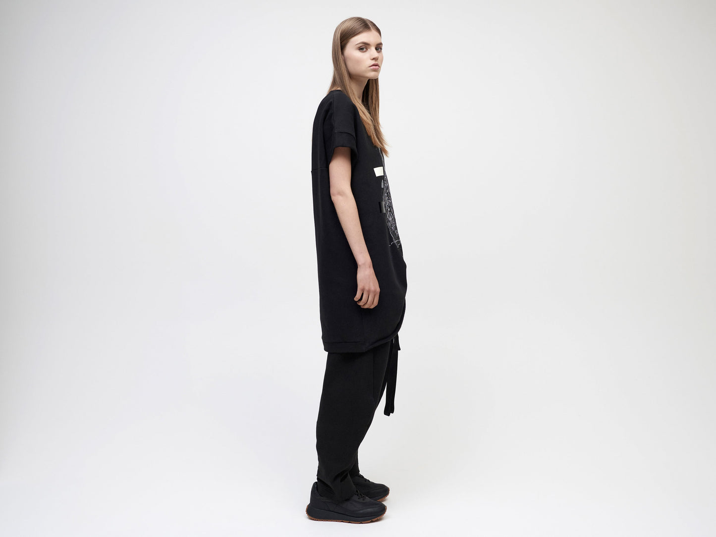 Palla Tee Ghost Crystal - Black