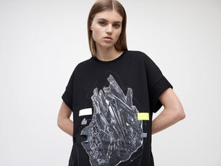 Palla Tee Ghost Crystal - Black