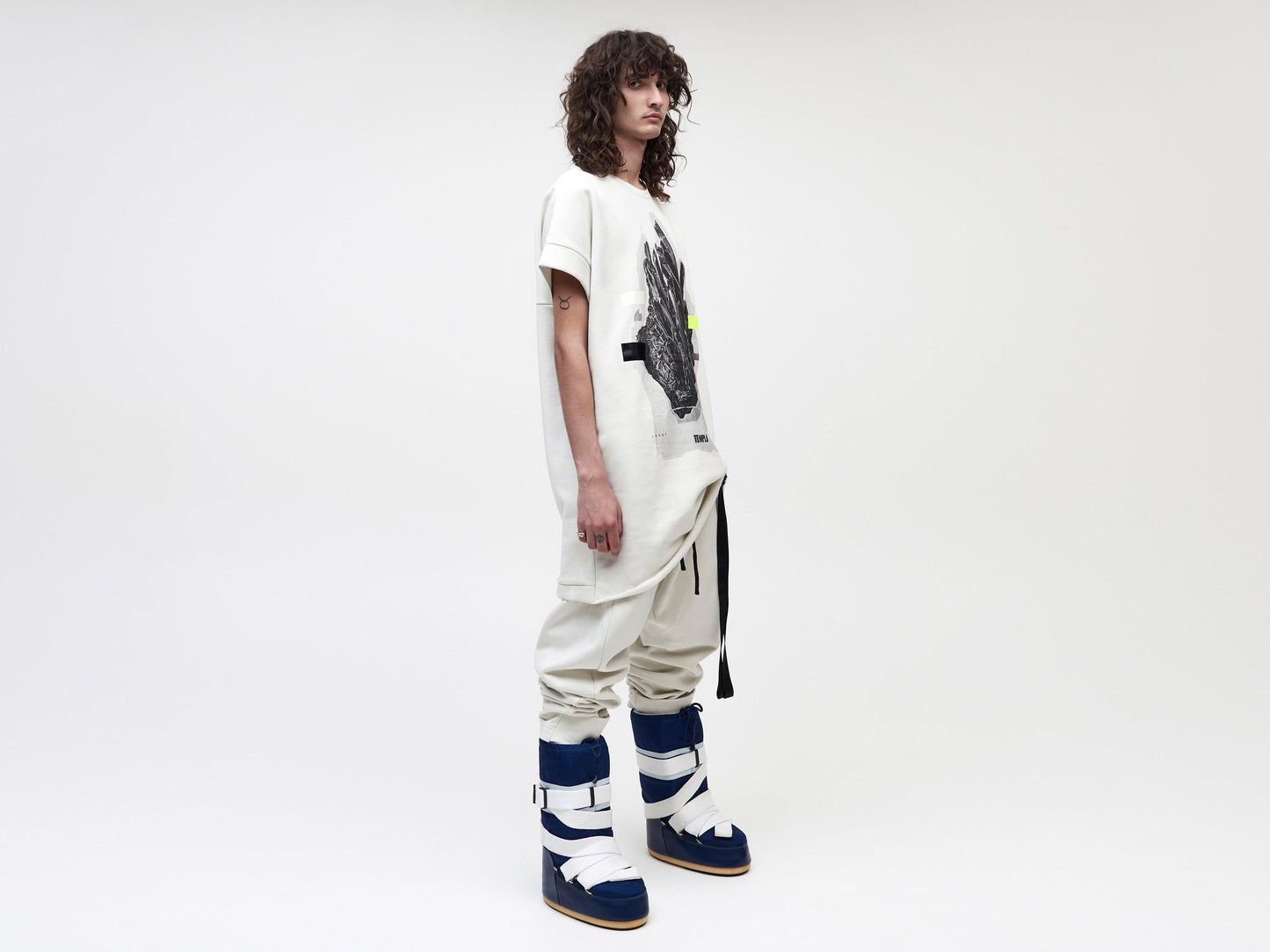 Palla Tee Ghost Crystal - Vaporous Grey