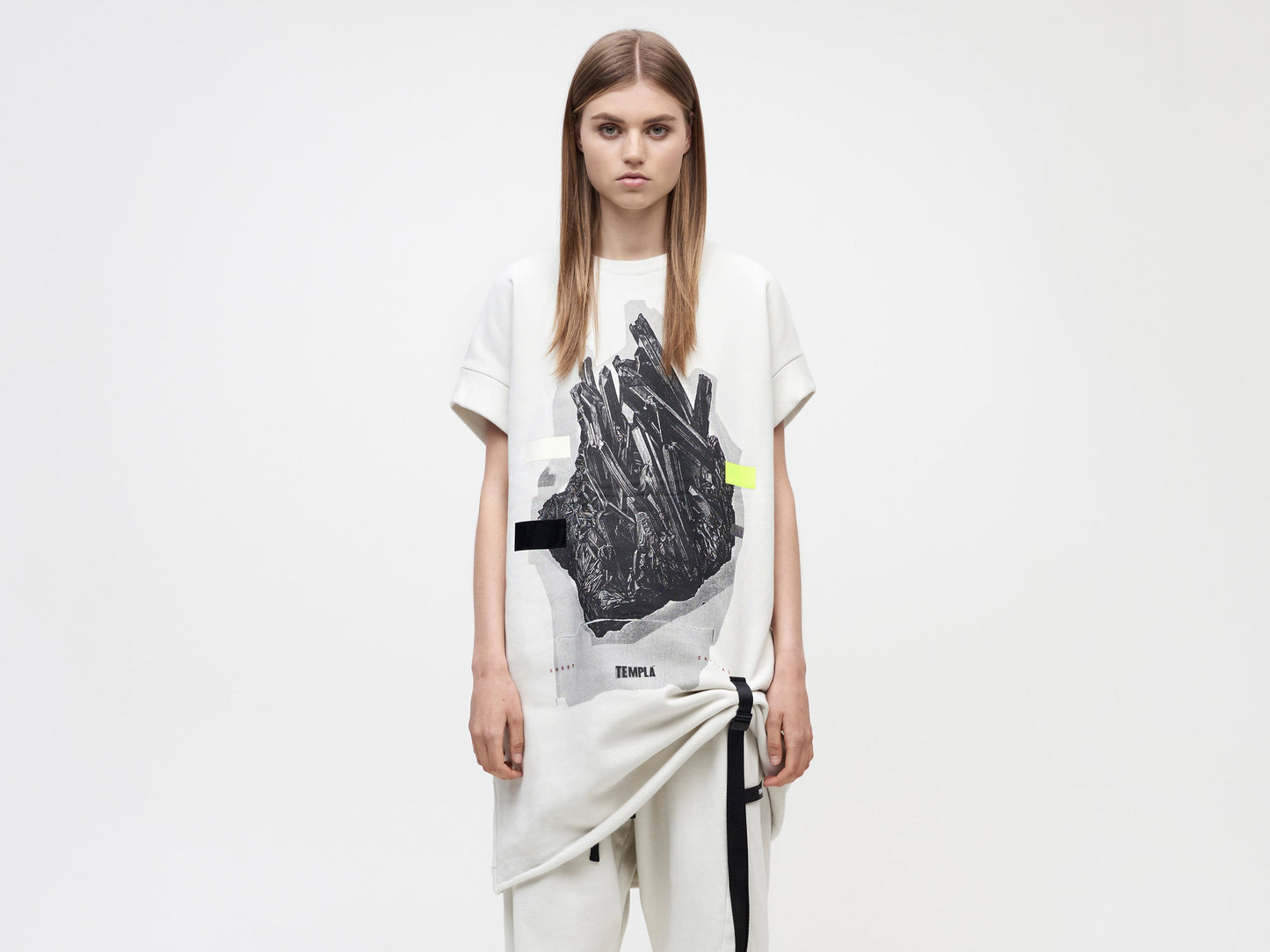 Palla Tee Ghost Crystal - Vaporous Grey