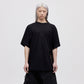 O.S Zip Back Tee - Black