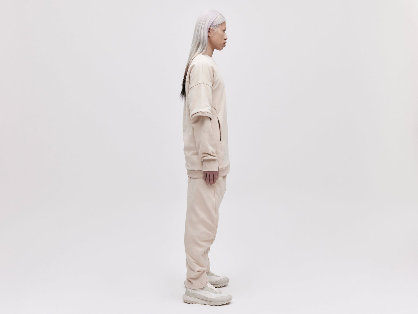 Layered Sweater - Fog