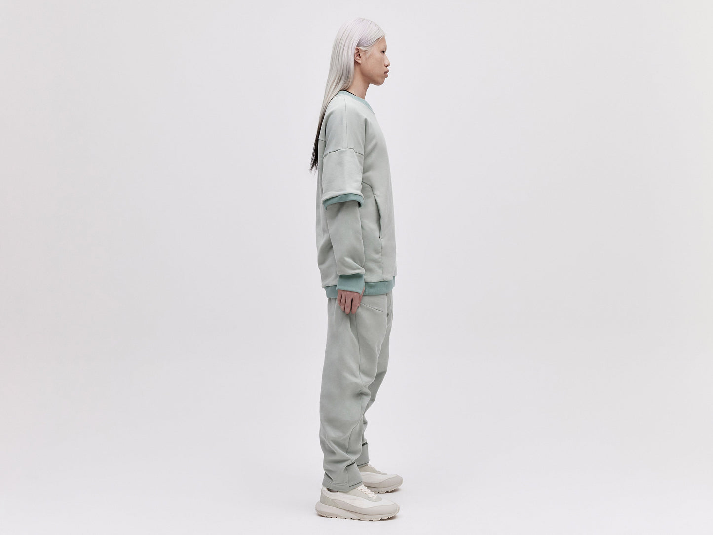 Layered Sweater - Jade