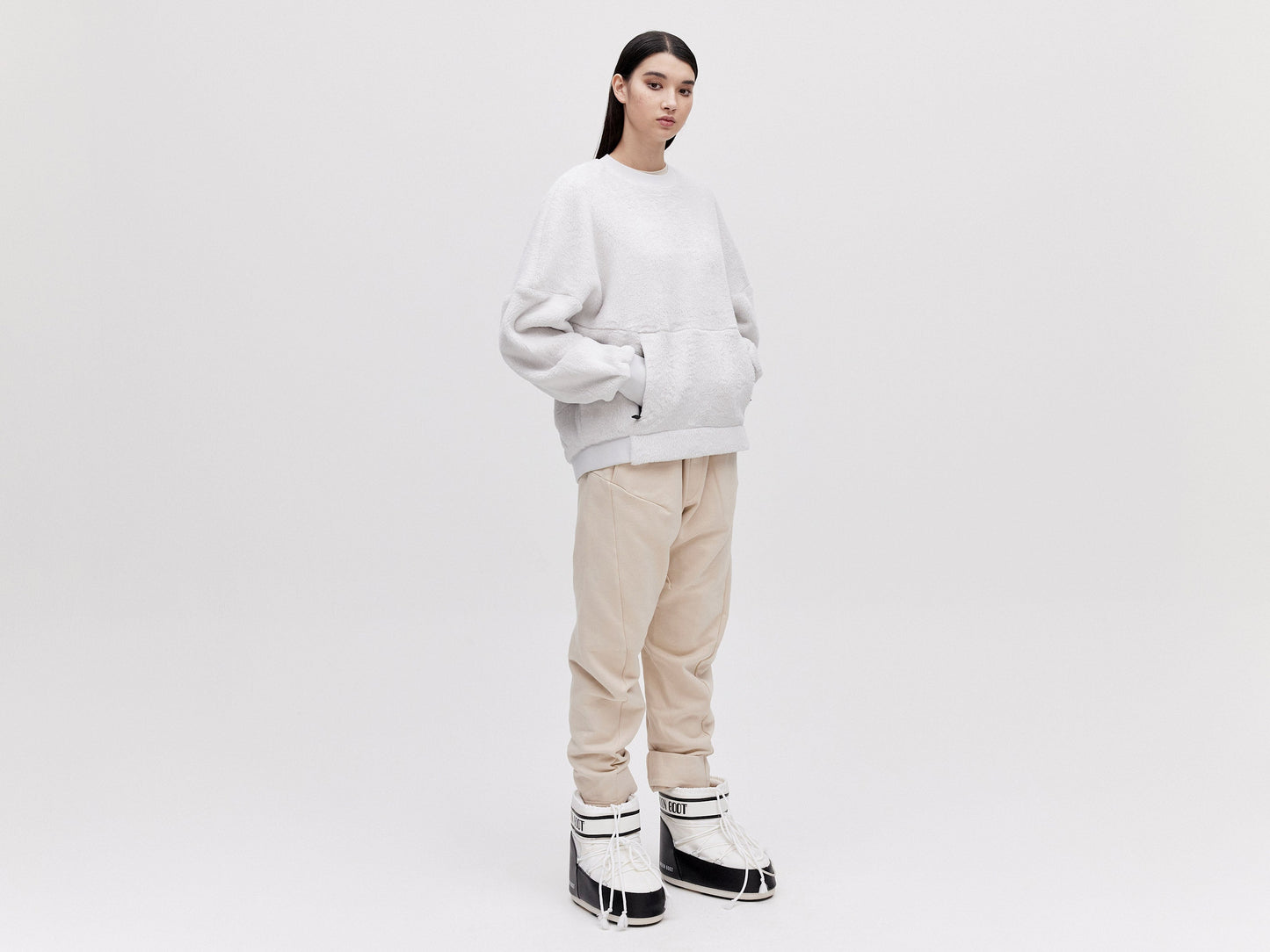 O.S Polartech Sweater - Vaporous Grey