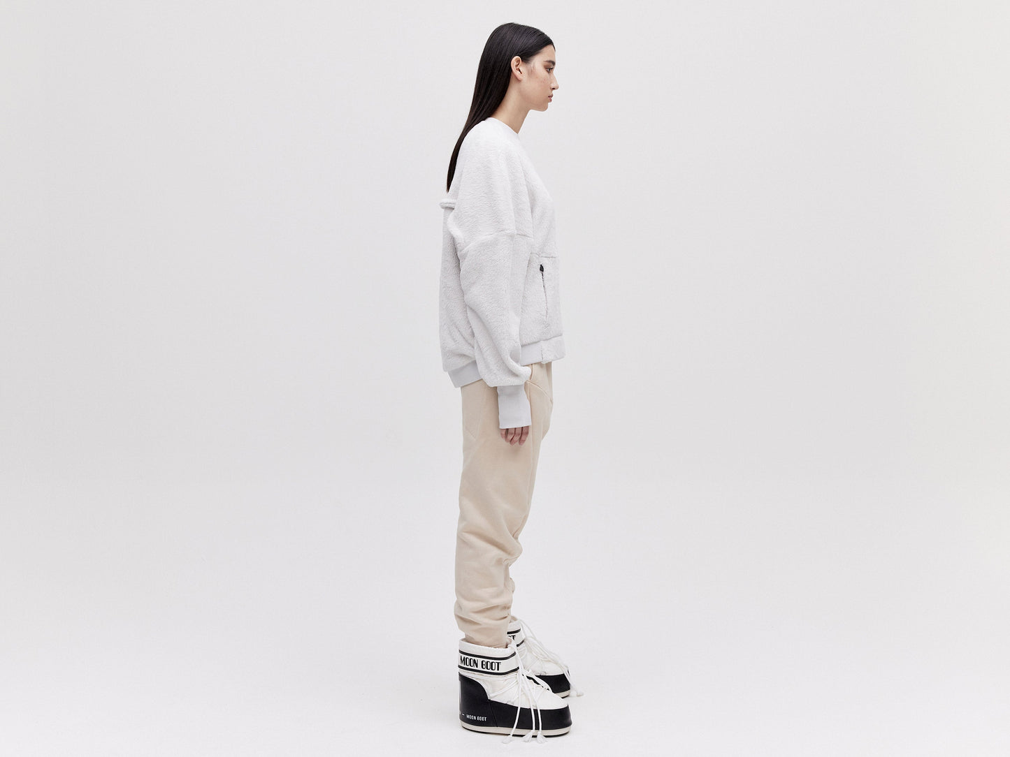 O.S Polartech Sweater - Vaporous Grey