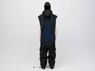 Pipe Hoodie Tank - Black
